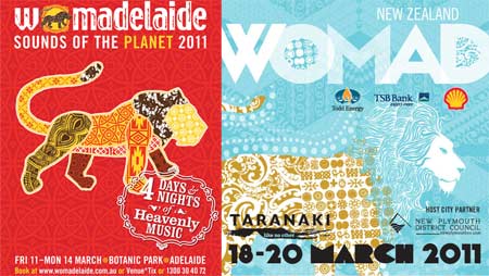 Flyer: WOMAD Festival 2011
