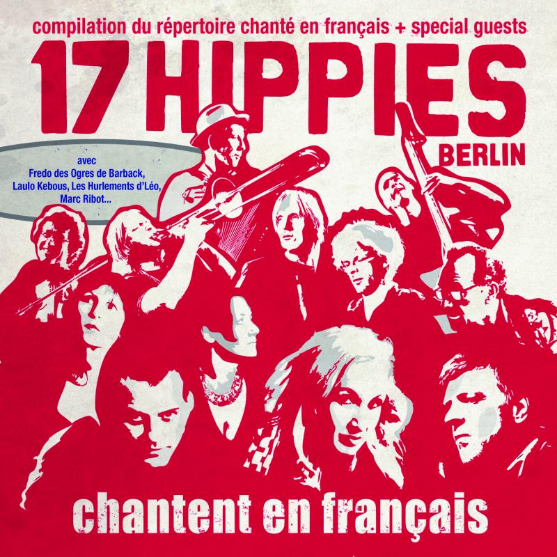 Cover 17 Hippies chantent en français - Cover