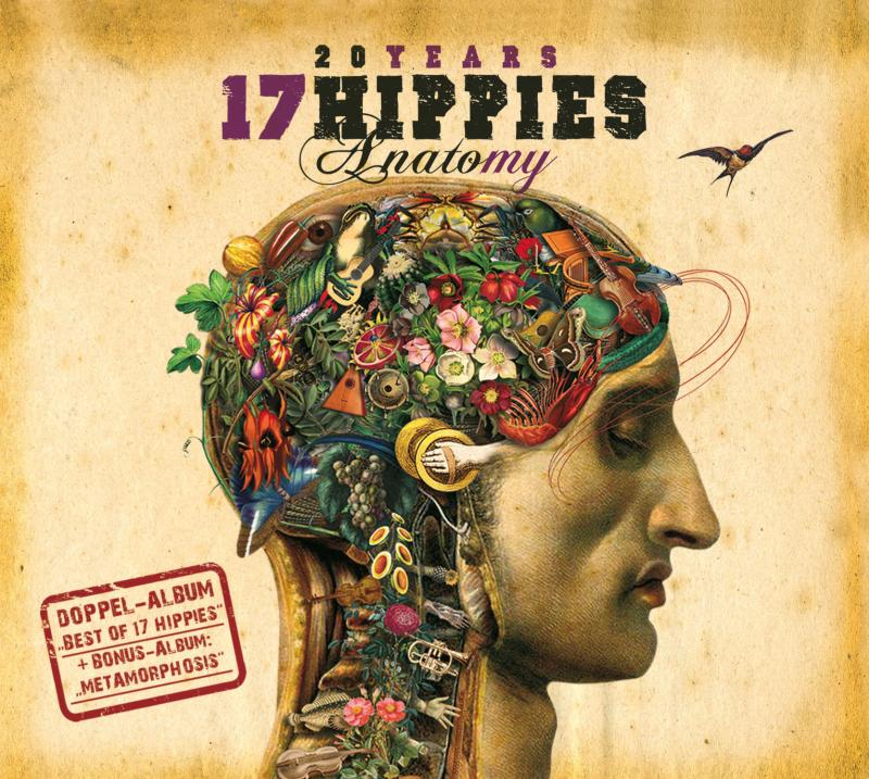 Cover 20 Years 17 Hippies - Anatomy & Metamorphosis